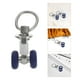 thumbnail image 3 of 10 rodillos para riel de cortina, silenciosos, con ganchos y poleas, deslizadores para montaje en pared o techo., 3 of 7
