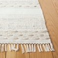 thumbnail image 3 of SAFAVIEH Striped Kilim Peyton Striped Polyester Area Rug, Beige/Ivory, 8' x 10', 3 of 8