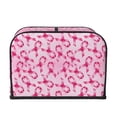 thumbnail image 2 of Picia Breast Cancer Ribbons Awareness Print 4 Slice Toaster Cover , Toaster Protector Dustproof Kitchen Appliance Cover, Kitchen Appliance Dustproof Protector, 2 of 7