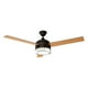 thumbnail image 2 of Ventilador de techo 52, 2 luces E27 40W, acabado chocolate, 3 aspas reversibles, 3 velocidades, 2 of 8
