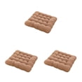 thumbnail image 1 of Cojines de asiento Toystoory poliéster para sillas de exterior Café ligero 40*40cm, 1 of 6