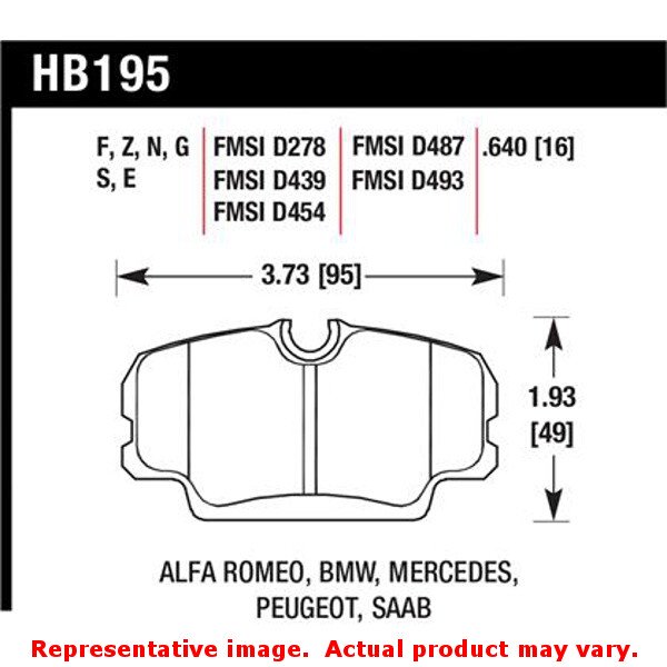 Hawk Bmw 3 Series Mercedes Benz 190 Series Saab 900