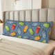 thumbnail image 2 of Fotbe Fruit Ice Cream Funda para Almohada Corporal con Diseño, Funda de Microfibra Ultrasuave de 20x54 Pulgadas, Ropa de Cama Elegante, 2 of 7