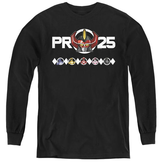 Power Rangers - Megazord 25 - Youth Long Sleeve Shirt - Small
