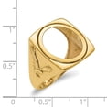 thumbnail image 3 of 14K Yellow Gold 0.01AE Polished Coin Ring Size 10, 3 of 7