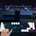 thumbnail image 3 of Clavier de Jeu 68 Touches, Clavier de Jeu Filaire USB à Membrane Rétroéclairé RVB Ergonomique pour Ordinateur pour PC, 3 of 8