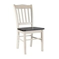 thumbnail image 4 of Shaker Dining Chairs - Set of 2 - European Black Ash/Antique White, 4 of 10