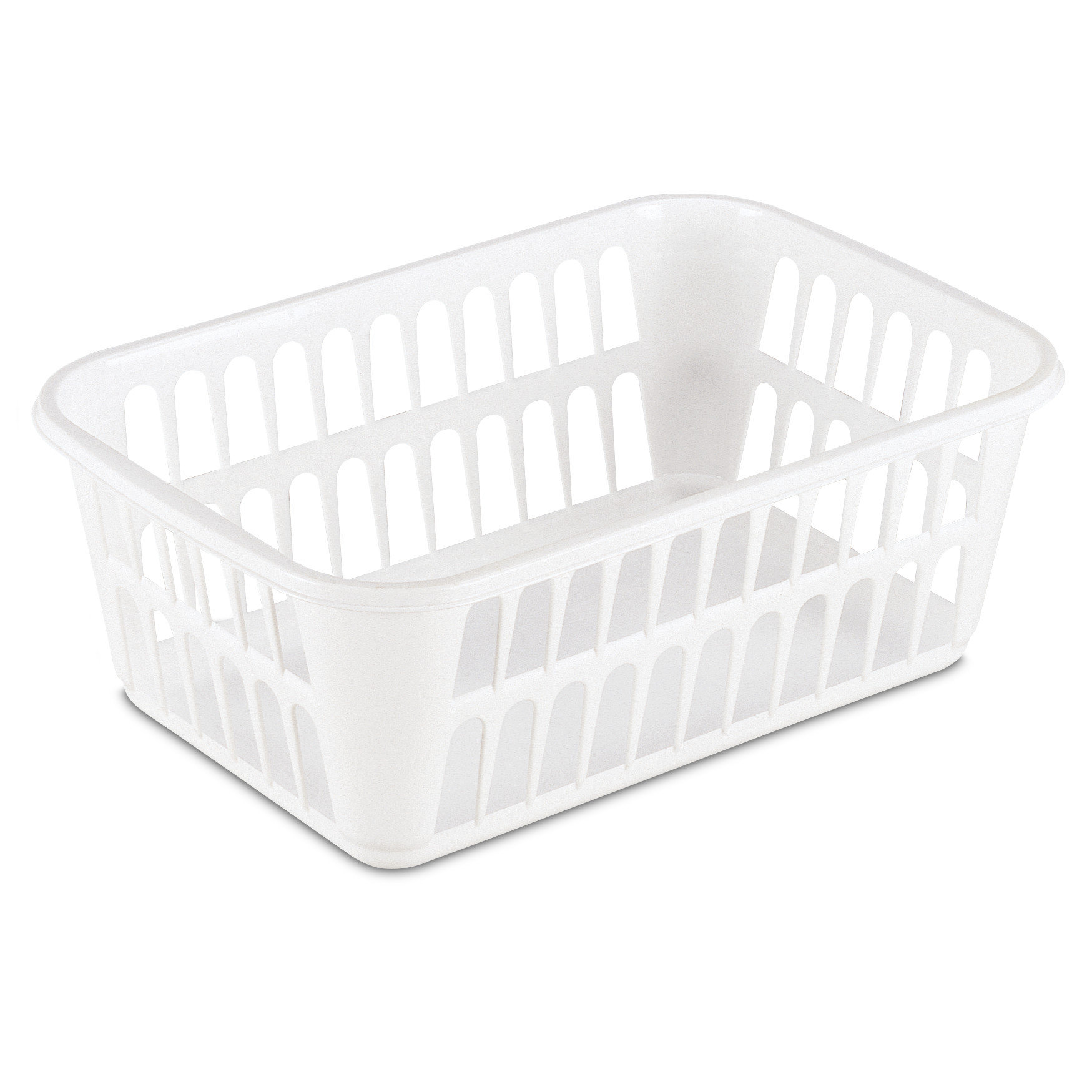 Sterilite Storage Basket Plastic, White, Set of 16 - image 2 of 9