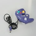 thumbnail image 4 of HOZIBE Nintendo GameCube Controller DOL-003, Manette de Jeu Filaire Nintendo Indigo, 4 of 6