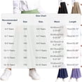 thumbnail image 2 of Caywon Girls' High Waist A-Line Maxi Skirt with Elastic WaistRIBBON and Crinkled Texture LOOSE cut Casual Summer Daily Wear Long Skirt, 2 of 8