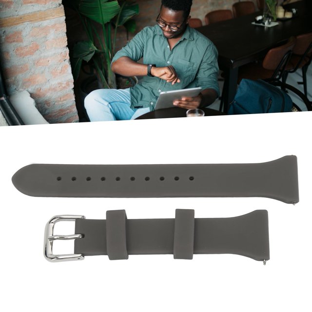 Quick Release Adjustable Silicone Watch Strap forGTS 4, 20mm Replacement Sport Watch Band for Wide Lugs Watch with Size Adjustable and Stylish Design