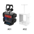 thumbnail image 3 of Soporte De Soporte De Torre De Controlador De Gamepad Multifunción Para Nintendo Switch Ps5 / Ps4 / Xbox Series Game Cd Disc Auriculares Soporte De Almacenamiento Soporte De Juego Accesorios Kearding EL013011-00, 3 of 6