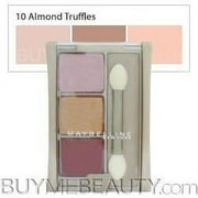 Maybelline Expert Wear Eyeshadow Trios, 10 Almond Truffles, 0.13 oz