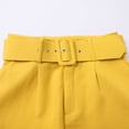 thumbnail image 5 of Lroveb Dress Pants for Women, High Waisted Straight Leg Spring Summer Solid Printed Casual Wide Cotton Linen Explosion Loose Trousers Female Yellow, 5 of 9