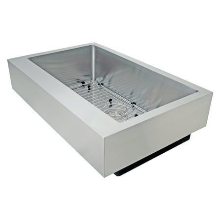 Single Bowl Farmhouse Sink - Auric Sinks 33