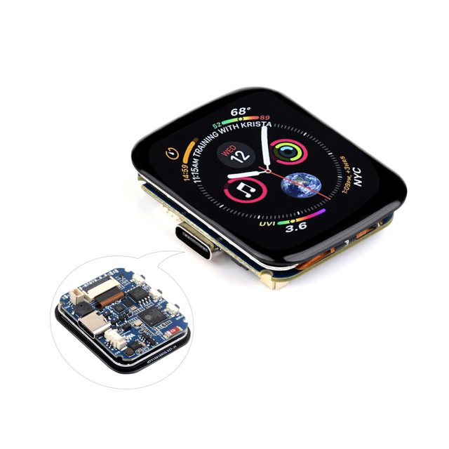 Placa de desarrollo UEEKKOO ESP32-S3 Pantalla LCD táctil de 1,69 pulgadas