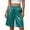 Green, variant on Women's Pajama Shorts Ice Silk 5 Inch Inseam Loose Elastic Waist Capri Pants Sleep Bottoms Satin Bermuda Lounge