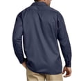 thumbnail image 2 of Dickies Mens Wl574 Long Sleeve Work Shirt-Navy-3X Tall, 2 of 2