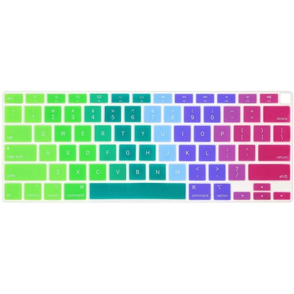 ProElife Ultra Thin Silicone Keyboard Cover Skin for 2020 MacBook Air 13 Inch (MODLE: A2179, U.S Layout) with Touch ID
