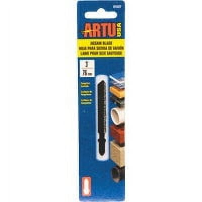 ARTU 01637 Jig Saw Blade, 3 in L, Tungsten Carbide Cutting Edge