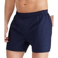 thumbnail image 2 of Polo Ralph Lauren Men's Blue/Navy /White 3 PK, Classic Fit Woven Boxers, XL, 2 of 3