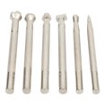 thumbnail image 1 of Leather Stamping Tools, Simple Operation Rust Resistant Stainless Steel 6 Pcs Leather  Punch Tools  For Leather Crafting For DIY Leather, 1 of 8