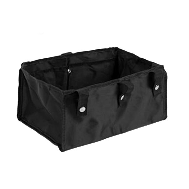 Bolsa para andador debajo del asiento Accesorios Cesta desmontable para andador Cesta para andador Negro