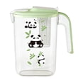 thumbnail image 2 of Large Capacity Cold Water Pitcher with Spigot | Refrigerator Water Dispenser & Fruit Infuser Jug | Leak-Proof Lid for Home Kitchen & Living Room Beverage Storage, 2 of 6