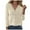 Beige, variant on Cardigan Sweaters for Women Casual Button Down V Neck Knit Cardigans Fall Solid Boho Long Sleeve Clothes (Coffee, M)