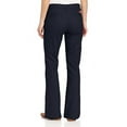 thumbnail image 2 of Dickies Womens Work Pants - Mid Rise Slim Fit Boot Cut Stretch Twill Casual Office Pants for Women, 2 of 3