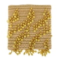 thumbnail image 1 of Abbracc Rideau Tissé à Franges avec Bords Perlés pour Décorations Ruban E, 1 of 8