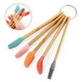 thumbnail image 1 of Fiudx Artículos en oferta con ofertas flash Juego de espátulas antiadherentes multicolores para cocina, 5 piezas, 1 of 7