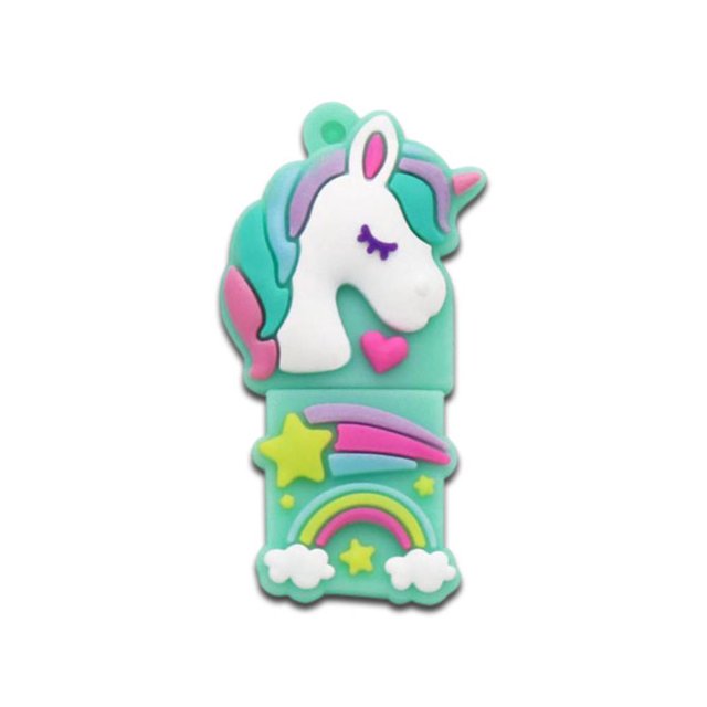 MEMORIA FLASH USB 32GB UNICORNIO ARCOIRIS BROBOTIX 19043229, 32 GB, USB tipo A BRobotix 190432-29