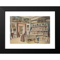 thumbnail image 2 of Carl Goebel the younger 18x14 Black Modern Framed Museum Art Print Titled - The Apse Room with the Roman Bricks (1889), 2 of 5