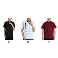 thumbnail image 5 of Linyer Chef Short Sleeve Breathable Breasted Cooking Clothes Catering Uniform Summer Bakery Unisex Workwear Restaurant Kitchen Red 4XL, 5 of 8