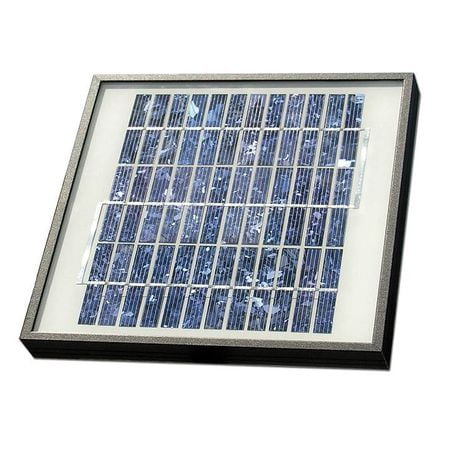 GTO FM123 Solar Panel Kit,10W,For Gate Operators