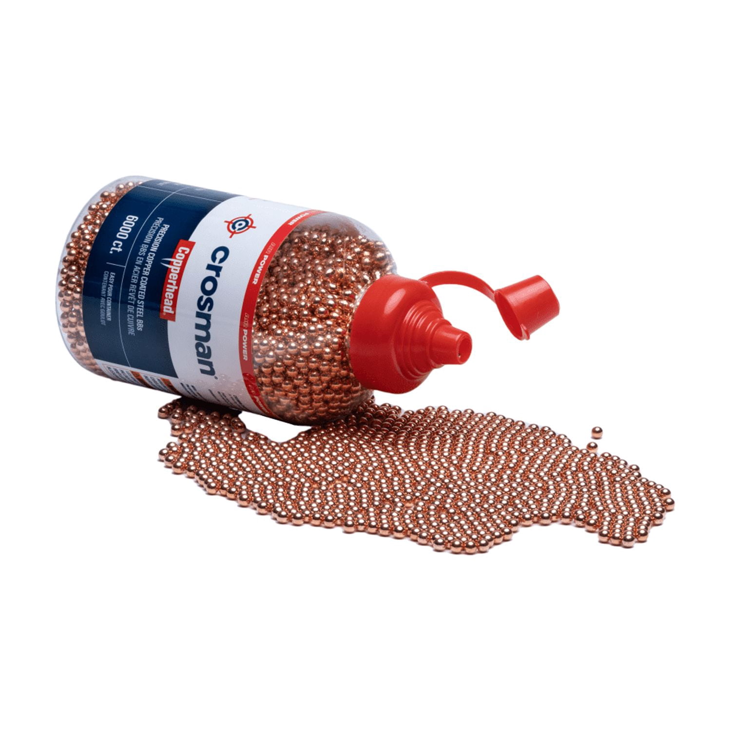 (2 pack) CROSMAN 6000 Count Copper BB, 07673PK