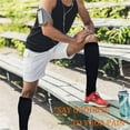 thumbnail image 2 of 3 Pairs Medical Sport Compression Socks - 15-20mmhg Graduated Knee-High Support for Men & Women, Ideal for Soccer, Running, and Nurses, 2 of 6