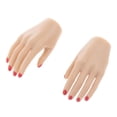 thumbnail image 4 of Modelos de Cuerpo Femenino Hugo 1/6 10 Piezas Manos Femeninas de 12 Pulgadas Piel de Uñas Rojas, 4 of 9