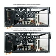 thumbnail image 3 of Estante de Caja de Chasis abierto Atx, Placa de acero Expansión de Gran Espacio de Enfriamiente Potente Diy Juez Ensamblado PC Case Abrir Marco para Matx ITX, 3 of 7