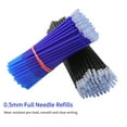 thumbnail image 4 of TFixol10 Pieces Blue Ink Erasable Gel Ink Pen Refills Fine Point 0.5mm Replacement Gel Pen Refills for Erasable Pens Office School Writing Stationery Supplies, 4 of 7