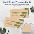 thumbnail image 3 of Avery 1-3/4" x 3-1/2" Rectangle Cards, Kraft Brown, 200ct, 3 of 11