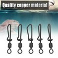 thumbnail image 3 of Tackle de Pesca Giratoria, Pesca Rodando Giratorio 20 Piezas de Cobre Firma de Cobre Accesorio de Pesca Resistente Para Hombres Mujeres para actividades al aire libre para pesca en, 3 of 7