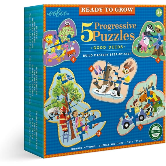 eeBoo Ready to Grow - Together Time P. Puzzle