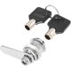thumbnail image 3 of Zinc Alloy Tubular Lock For Security Drawer Door Cylinder Mailbox Tool Box Lock With 2 Keys, 3 of 4