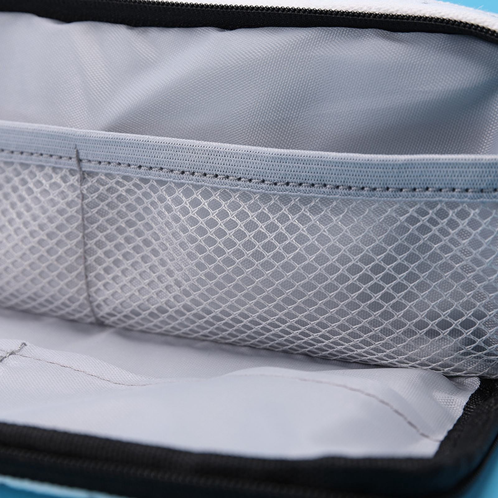 Large Capacity Pencil Case Polka Dot Pencil Pouch Multi Compartment Canvas Pencil Case Organizer Big Storage Pen Bag for Teens Supplies White Multi Pocket Pencil Case