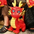 thumbnail image 2 of Cute Mascot Doll Chinese Zodiac Dragon Plush Toy Animal Dragon Lucky Soft Cuddly Stuffed Animals For Kids Adults New Year Gift, 2 of 13