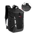 thumbnail image 1 of Mochila multifuncional con reflejantes gris para moto Rasen negro, 1 of 5