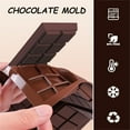 thumbnail image 3 of Meitianfacai Food Grade Chocolate Chocolate Rectangular Baking Tool, 3 of 5