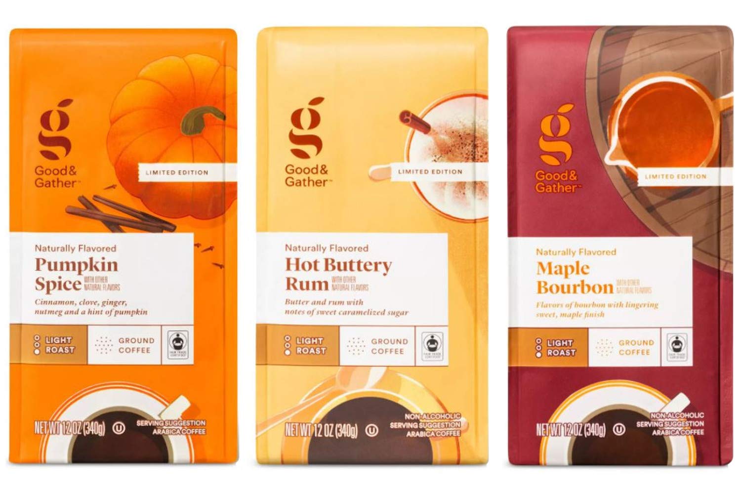 Hot Buttery Rum, Maple Bourbon - Pack 